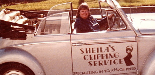 Sheila Rene in Her Car