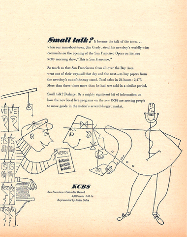 KCBS Jim Grady Advertisement