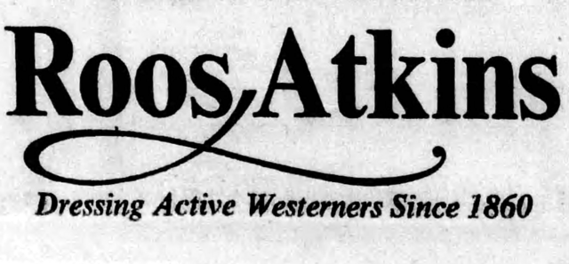Roos-Atkins Logo 1973